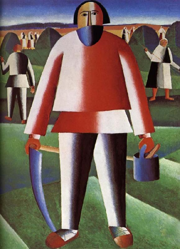 Cut Grazing-s People, Kasimir Malevich